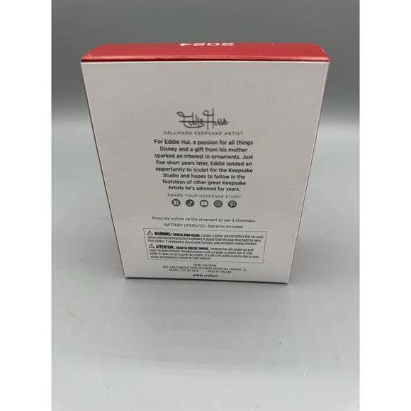 2024 Hallmark Keepsake Cheshire Cat Funko Ornament Disney Alice In Wonderland - Picture 3 of 5